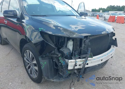 2015 Acura Mdx Technology Package from USA, damaged, VIN 5FRYD3H4XFB014528